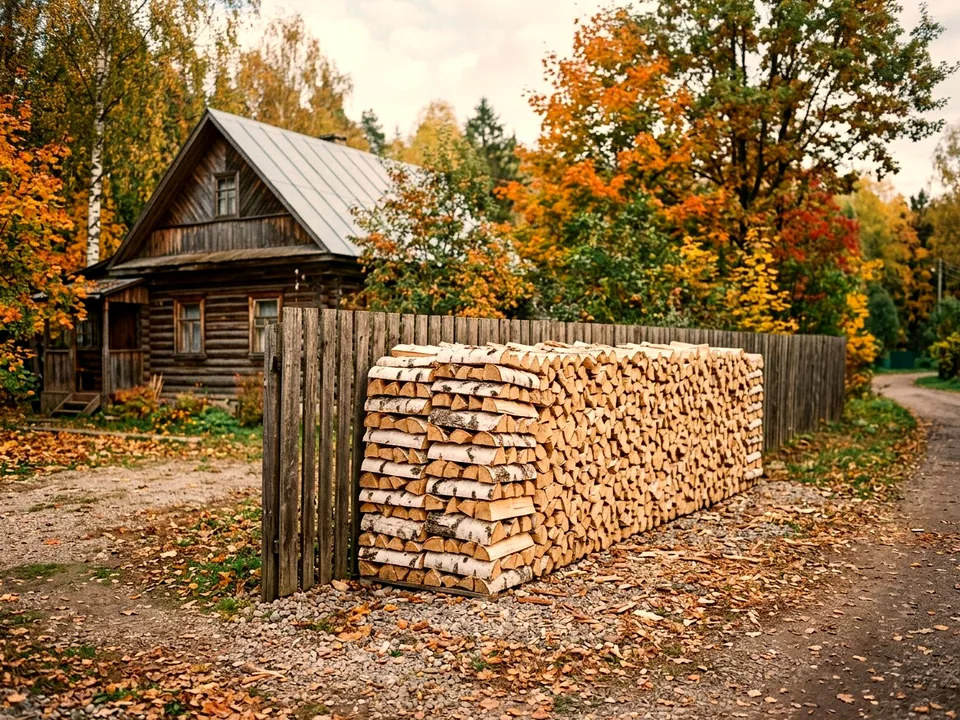 Круговая поленница holzhausen, Уссурийск, улица Сосновая, 14